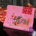 雙囍賀帷巾 - 龍鳳呈祥